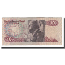 Billete, 10 Pounds, 1978-2000, Egipto, KM:51, BC+