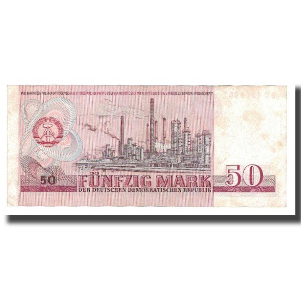 Banconote, Germania - Repubblica Democratica, 50 Mark, 1971, KM:30a, BB+