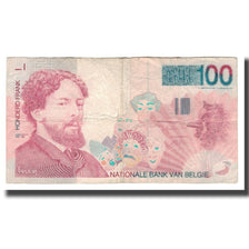 Banconote, Belgio, 100 Francs, Undated (1995-2001), KM:147, MB+