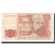 Banconote, Spagna, 200 Pesetas, 1980, 1980-09-16, KM:156, BB