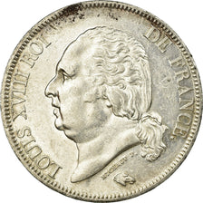 Monnaie, France, Louis XVIII, Louis XVIII, 5 Francs, 1816, Paris, SUP, Argent