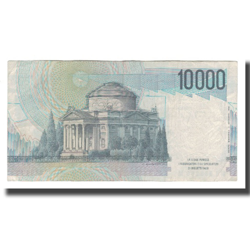 Banknote, Italy, 10,000 Lire, D.1984, KM:112a, AU(50-53)