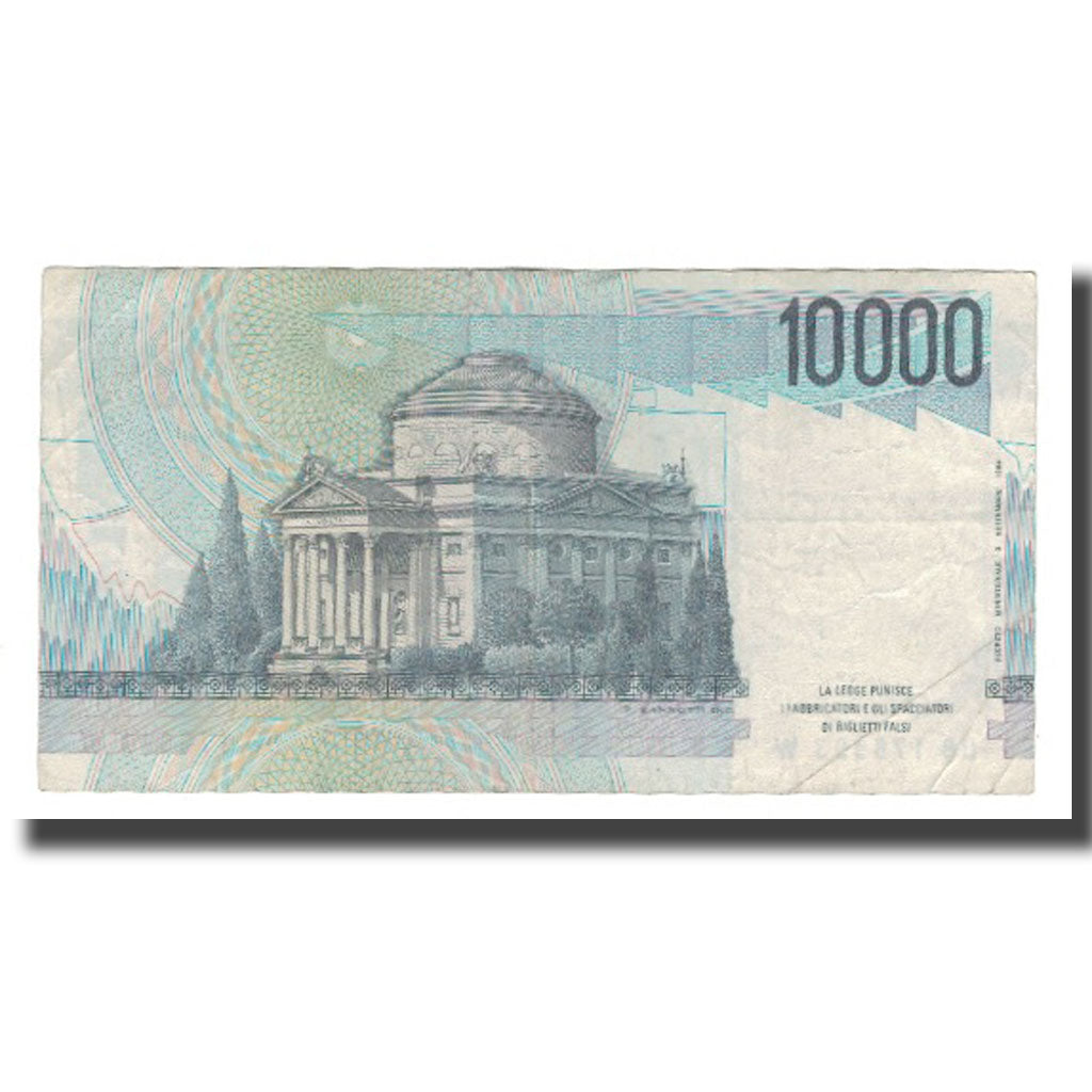 Banknote, Italy, 10,000 Lire, D.1984, KM:112a, EF(40-45)