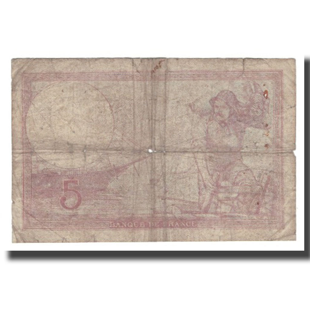 Francia, 5 Francs, 1939, 1939-08-03, RC+, Fayette:04.04, KM:83
