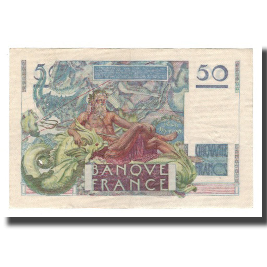 França, 50 Francs, 1946, 1946-03-28, EF(40-45), Fayette:20.02, KM:127a