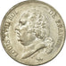 Coin, France, Louis XVIII, Louis XVIII, 5 Francs, 1824, Rouen, AU(55-58)