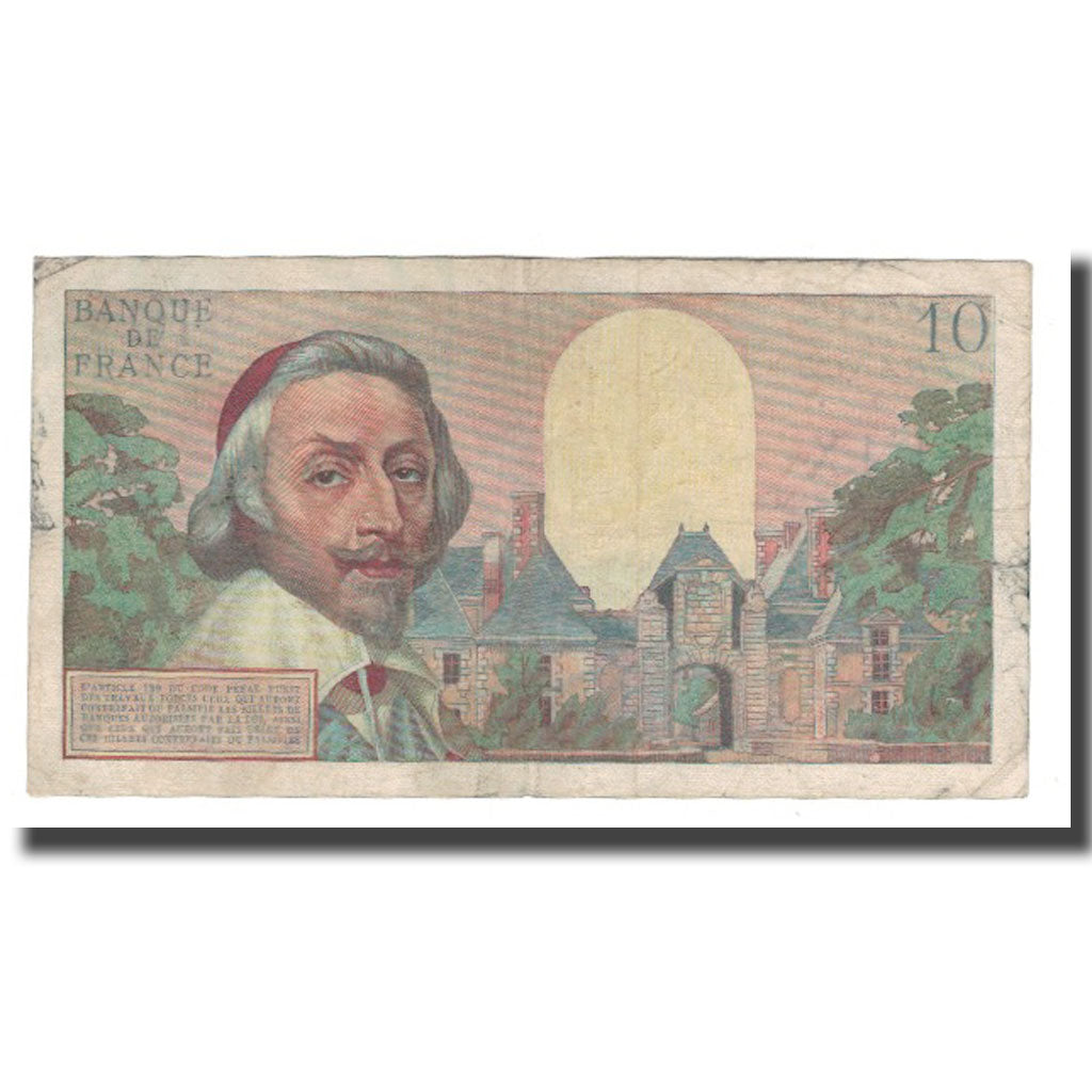 Frankrijk, 10 Nouveaux Francs, 1959, 1959-12-03, TB, Fayette:57.04, KM:142a