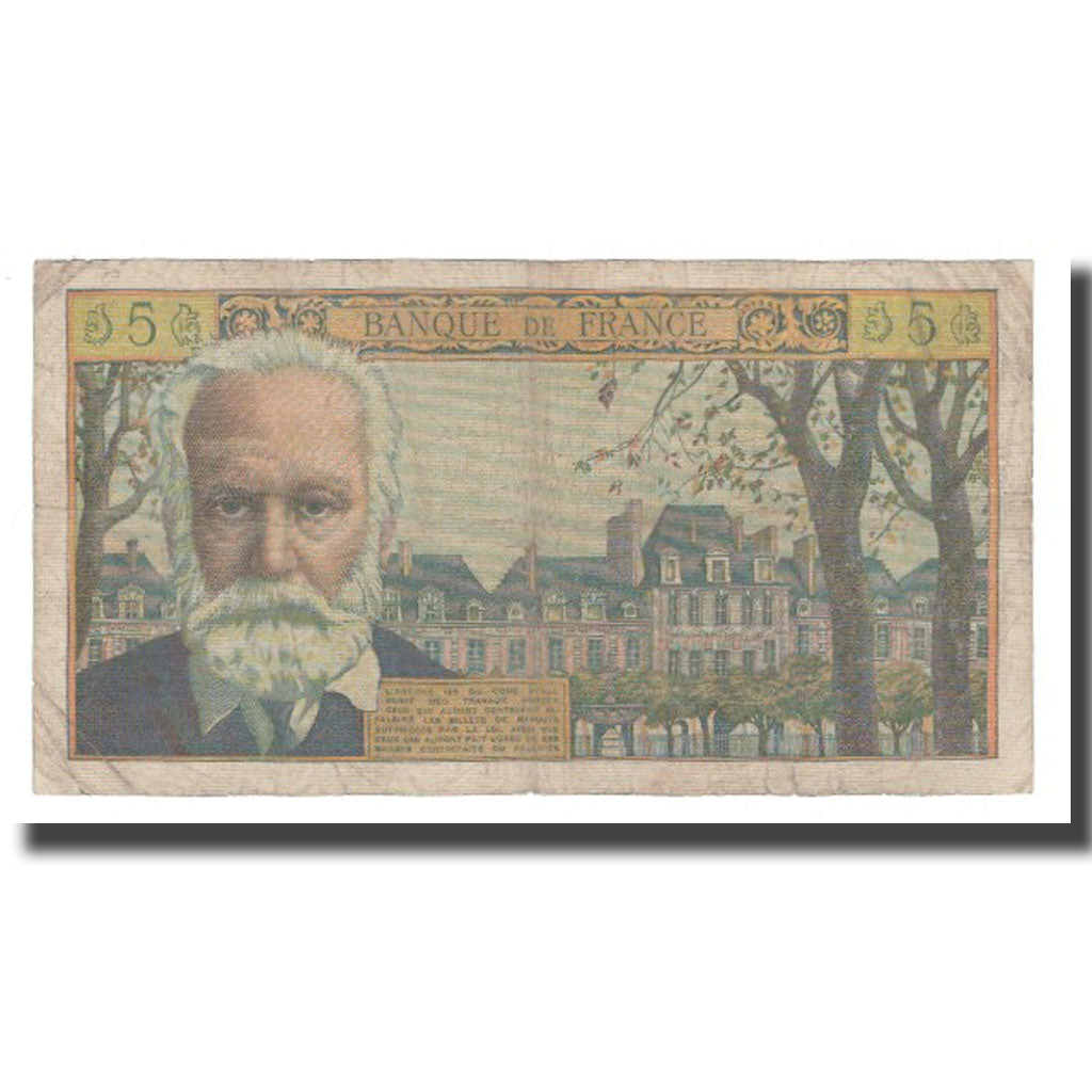 France, 5 Nouveaux Francs, 1959, 1959-03-05, VF(30-35), Fayette:56.01, KM:141a