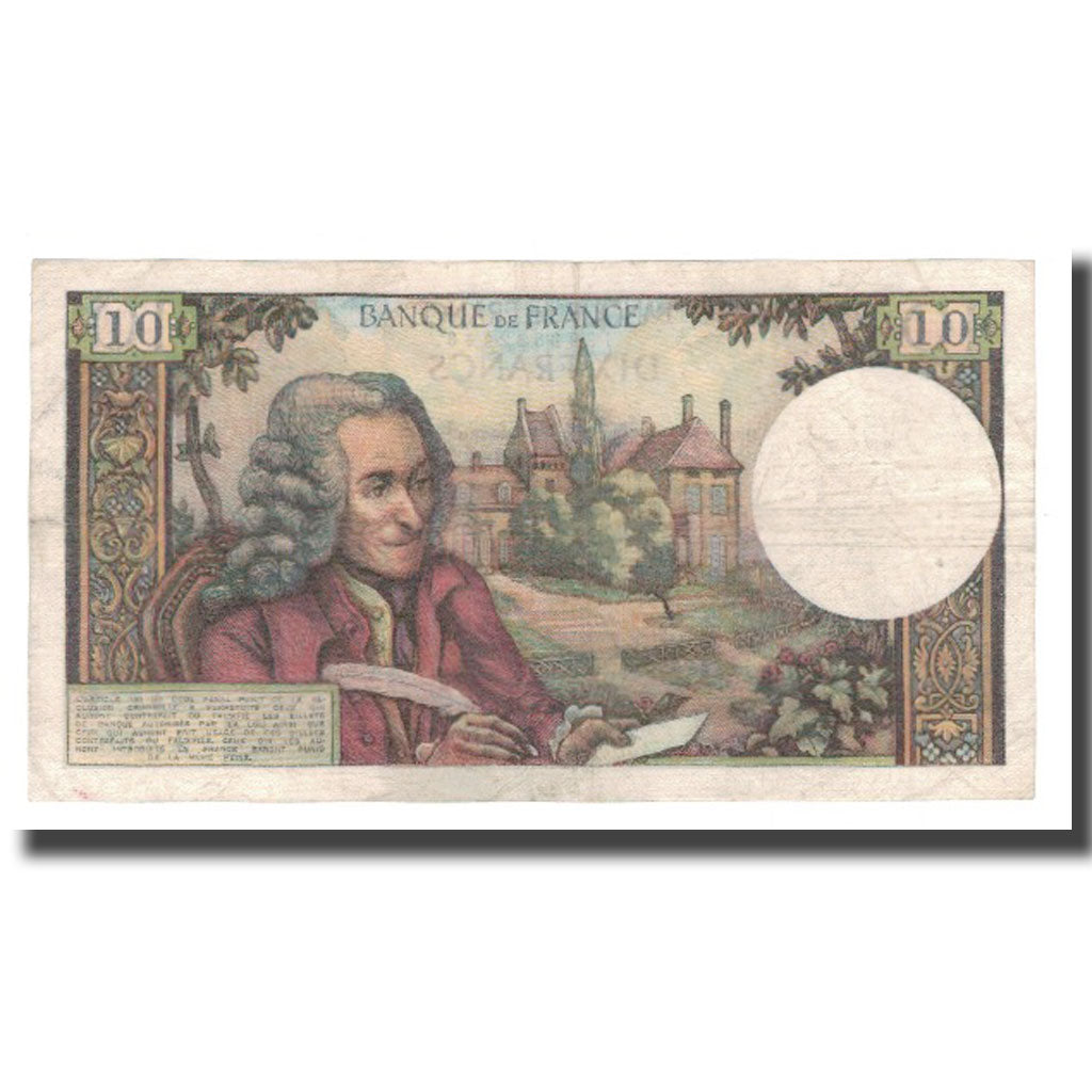 Francja, 10 Francs, 1970, 1970-02-05, VF(30-35), Fayette:62.42, KM:147c