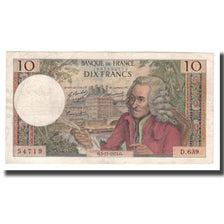 Francia, 10 Francs, 1970, 1970-11-05, MB+, Fayette:62.47, KM:147c