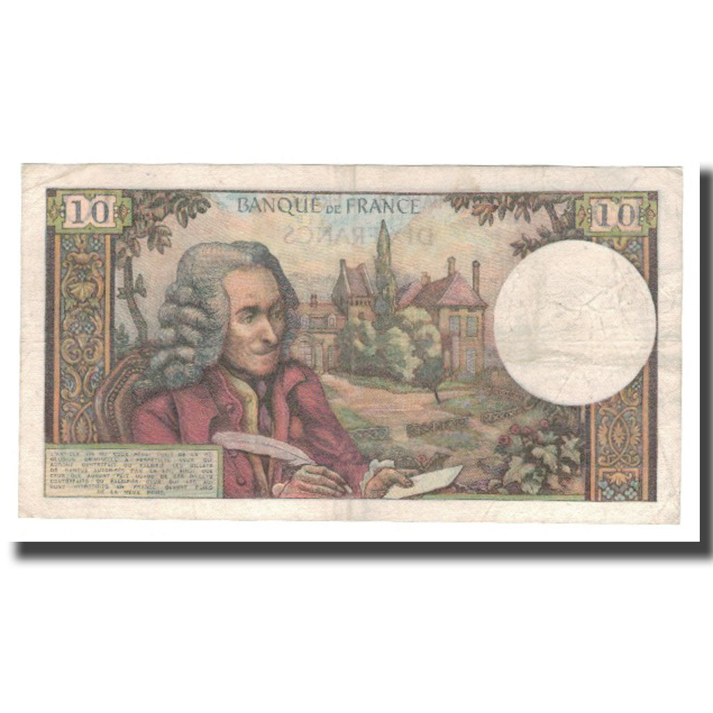 Francia, 10 Francs, 1970, 1970-11-05, MB+, Fayette:62.47, KM:147c