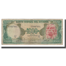 Banconote, Ecuador, 1000 Sucres, 1984, 1984-09-05, KM:125a, MB+
