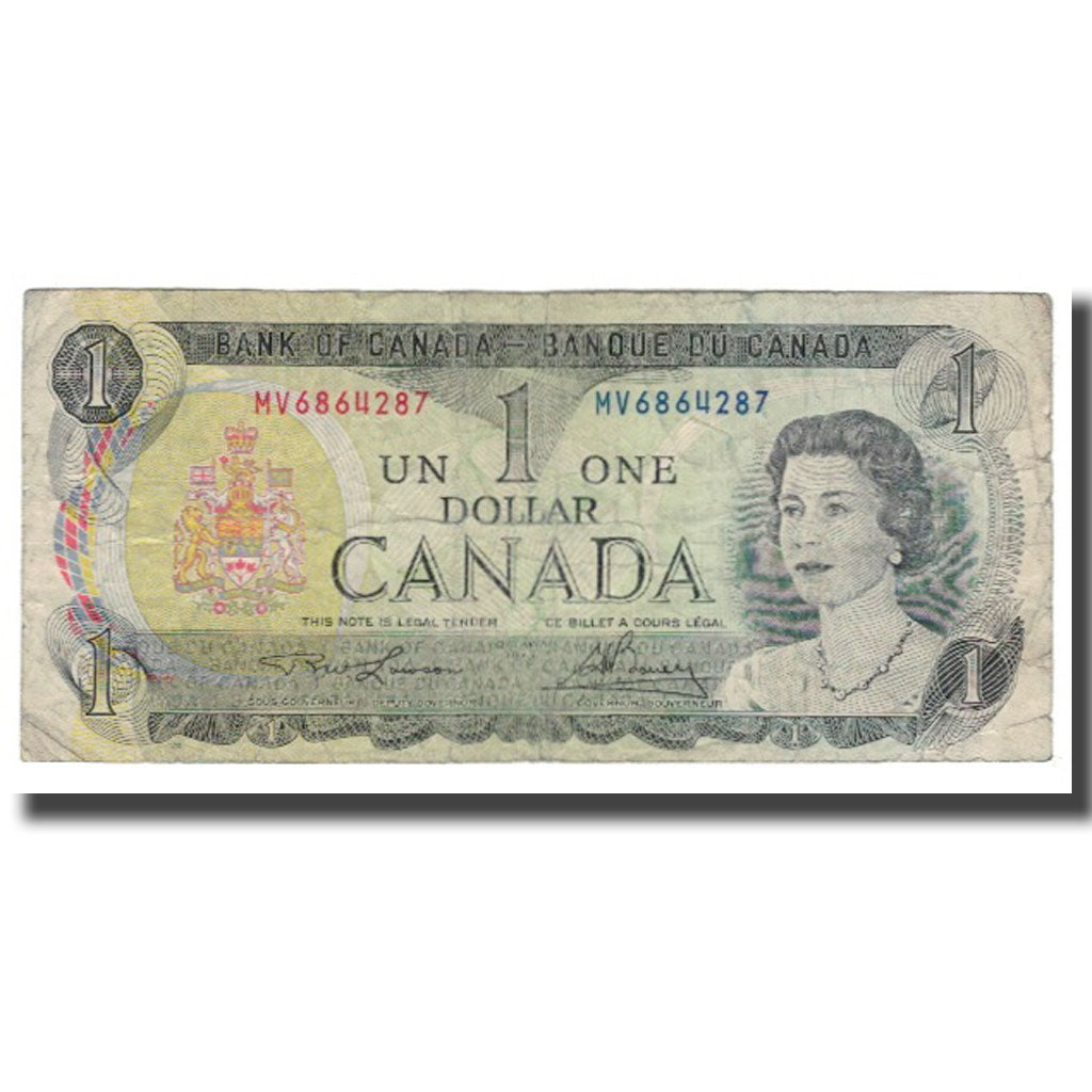 Billete, 1 Dollar, 1973, Canadá, KM:85a, BC
