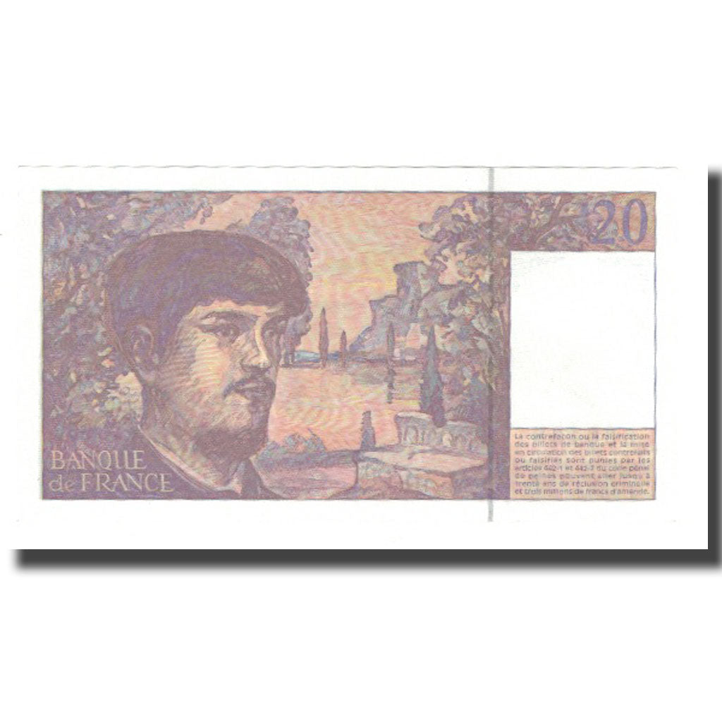 Francja, 20 Francs, 1980-1997, 1997, UNC(65-70), Fayette:66ter.02, KM:151i