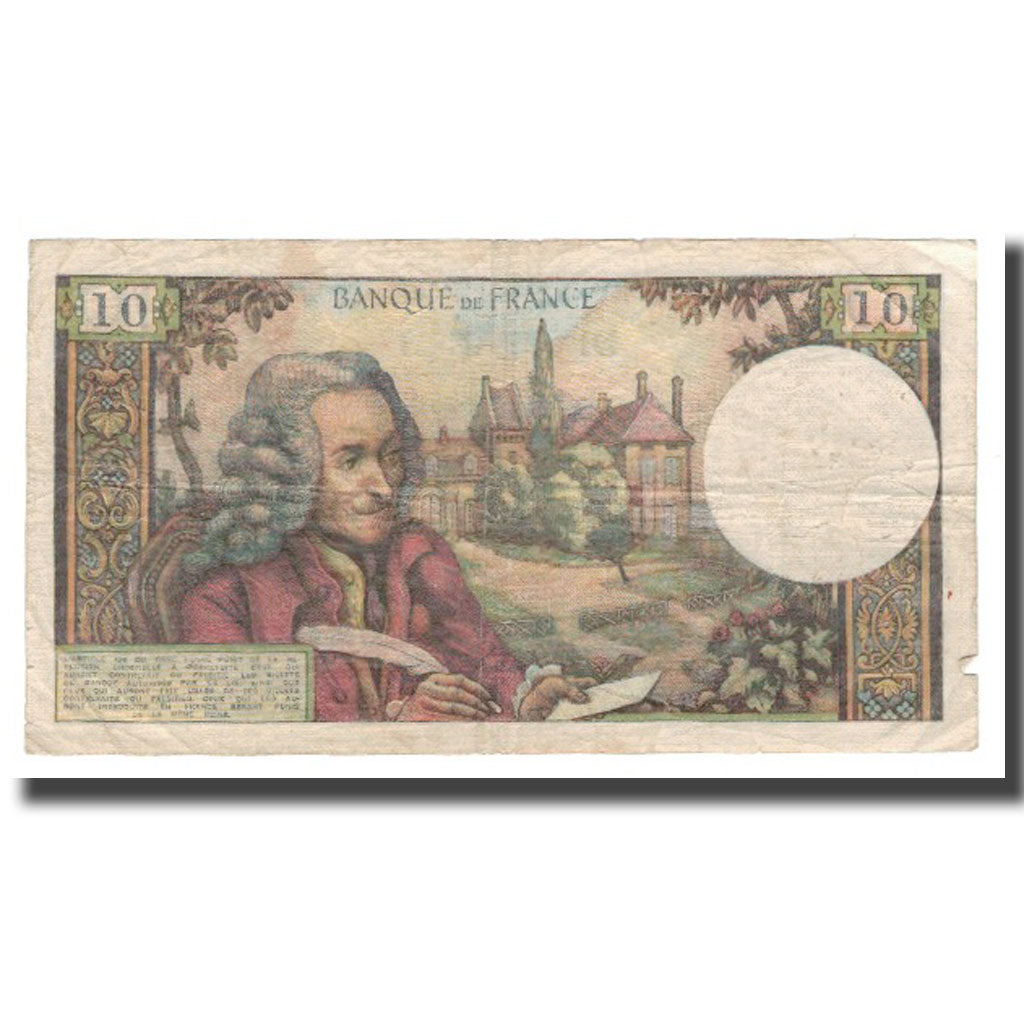 Frankrijk, 10 Francs, 1969, 1969-08-07, TB, Fayette:62.39, KM:147c