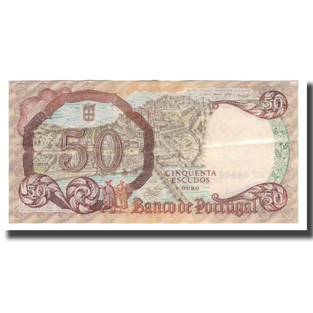 Biljet, Portugal, 50 Escudos, 1964, 1964-02-28, KM:168, SUP