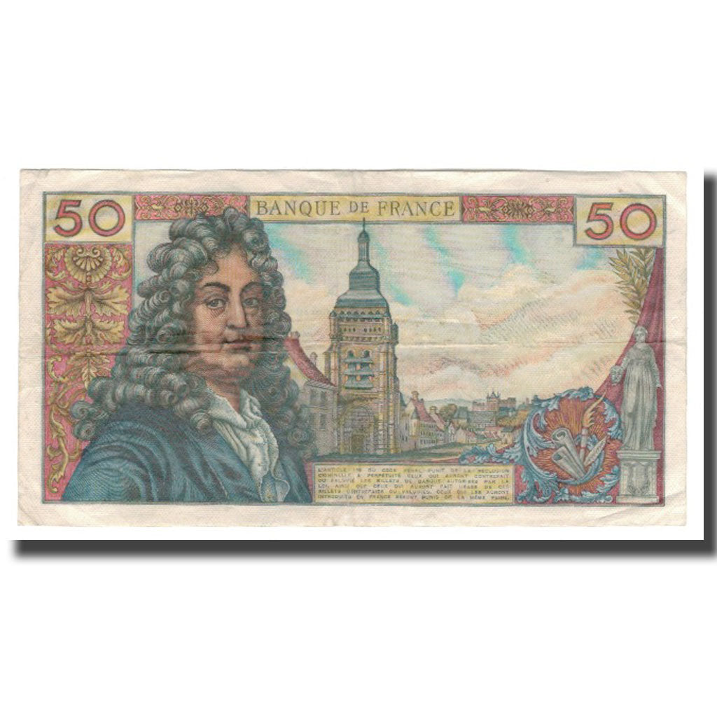 Frankrijk, 50 Francs, 1963, 1963-05-02, TB+, Fayette:64.05, KM:148a