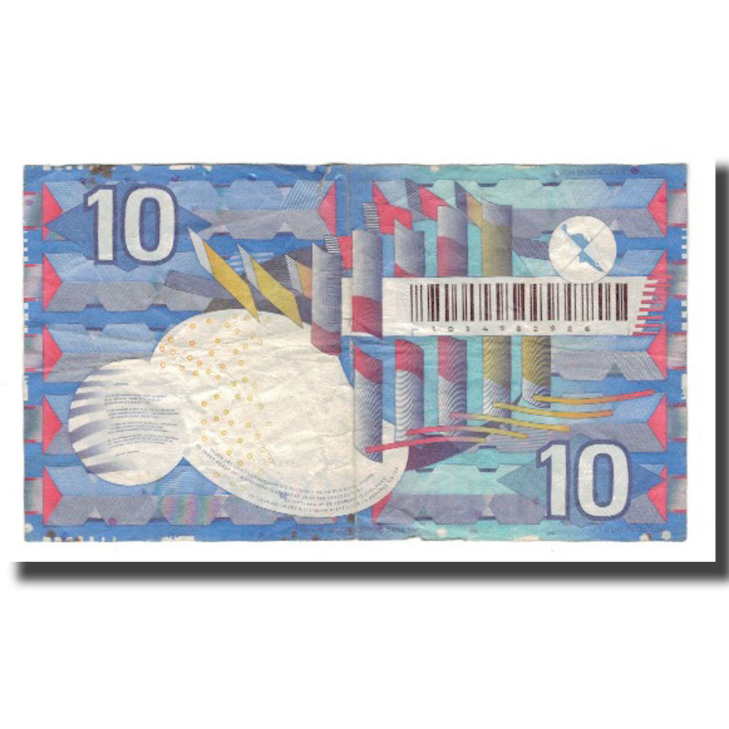 Banconote, Paesi Bassi, 10 Gulden, 1997, 1997-07-01, KM:99, MB+