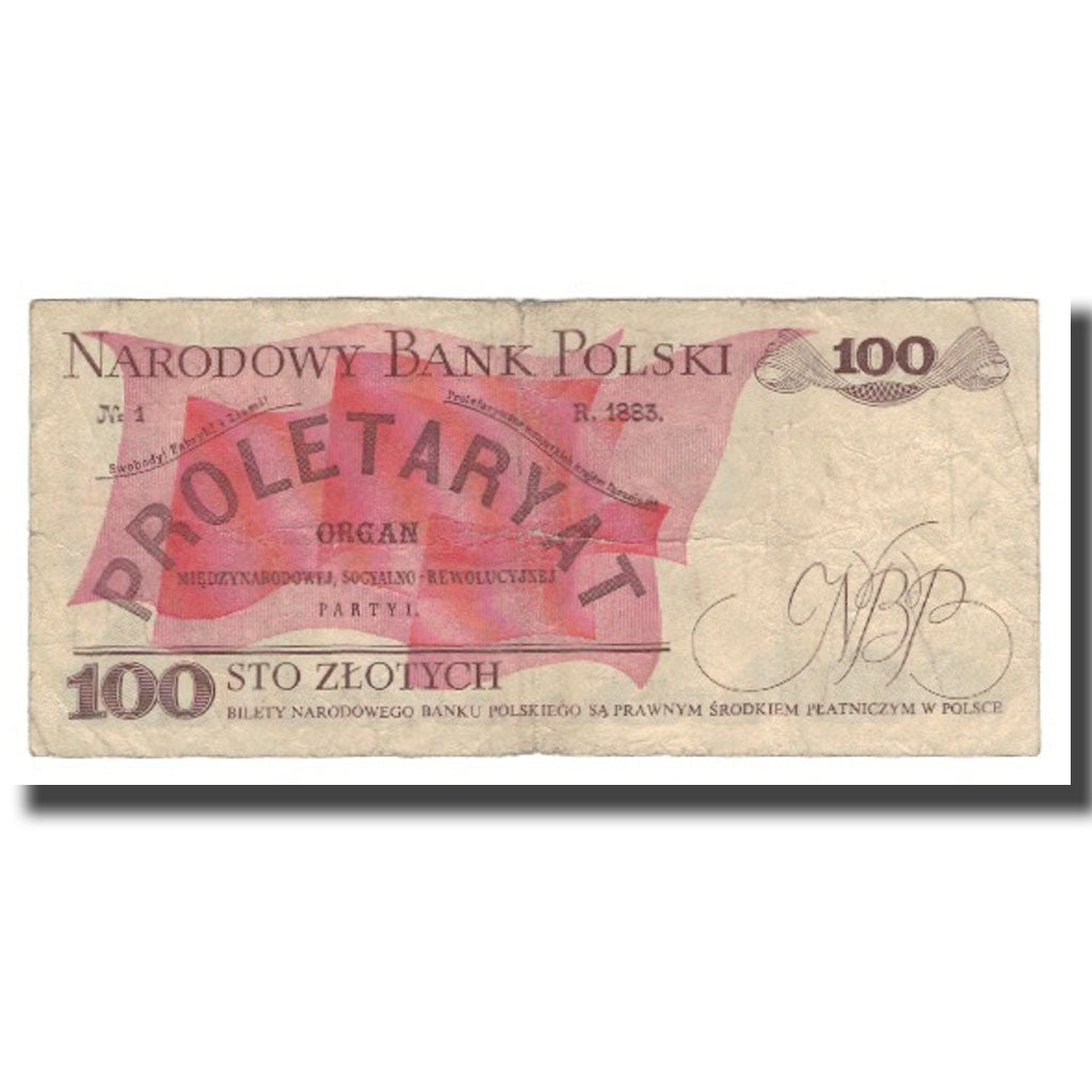 Biljet, Polen, 100 Zlotych, 1979, 1979-06-01, KM:143c, TB+