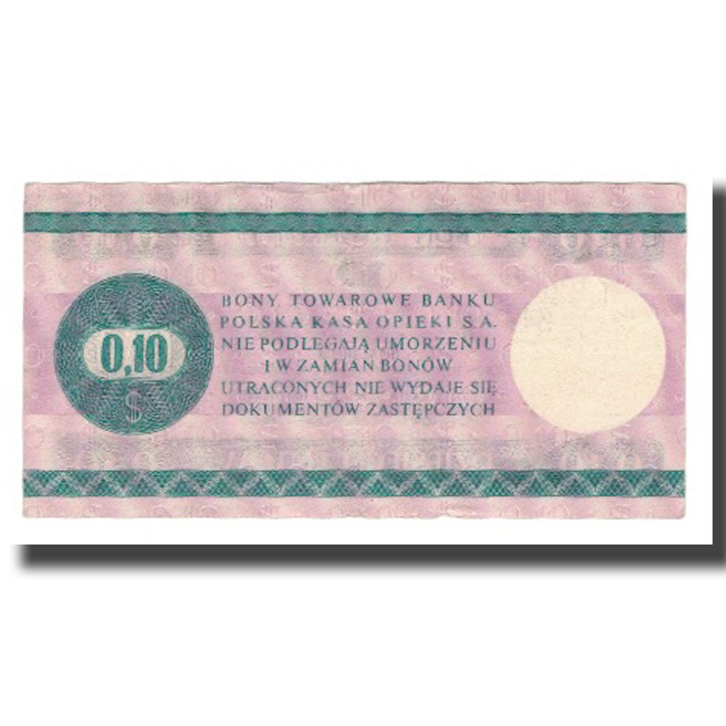 Geldschein, Polen, 10 Cents, 1973, 1973-07-01, KM:FX50, VZ
