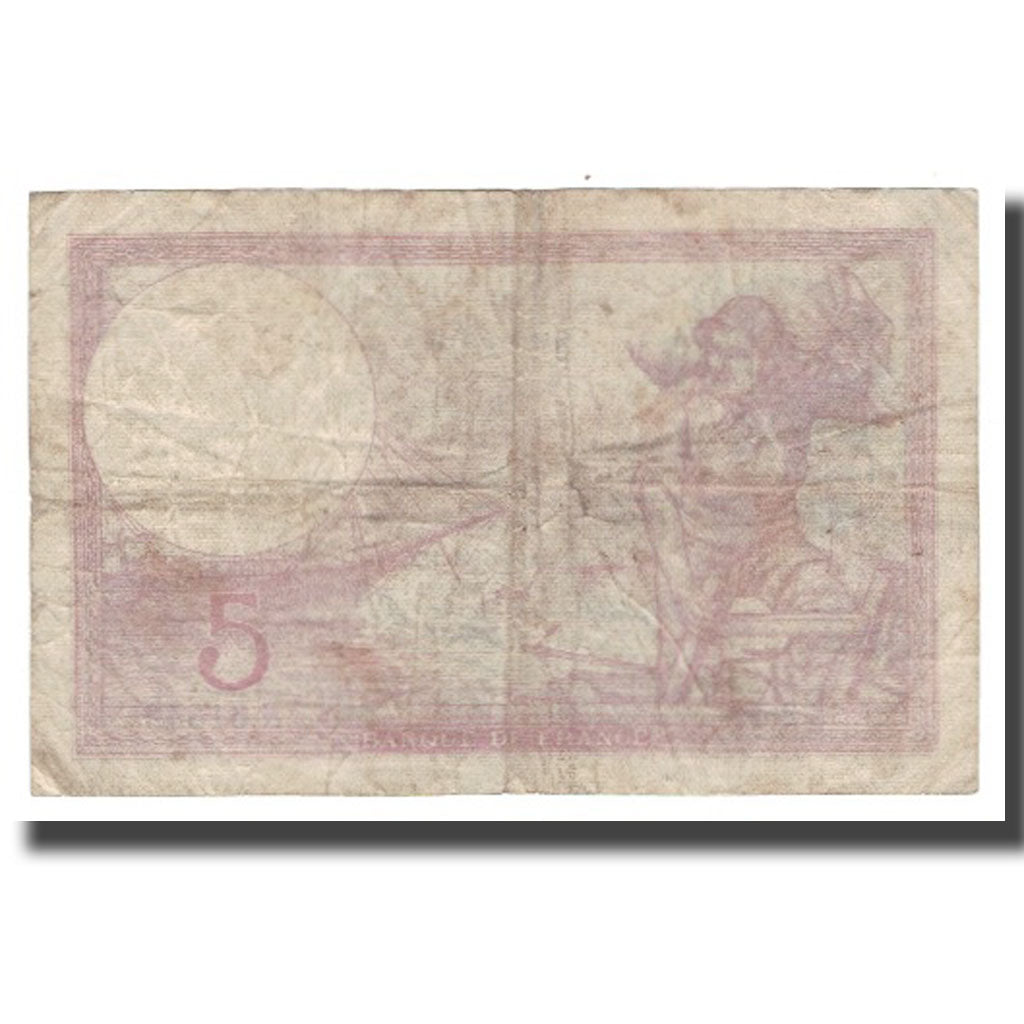 Frankrijk, 5 Francs, 1939, 1939-08-24, B+, Fayette:04.07, KM:83
