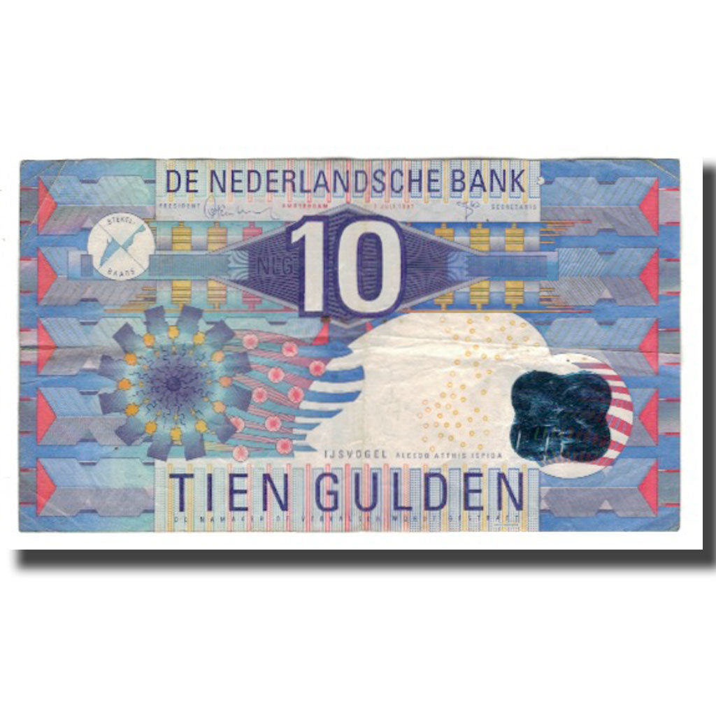 Banconote, Paesi Bassi, 10 Gulden, 1997, 1997-07-01, KM:99, BB+