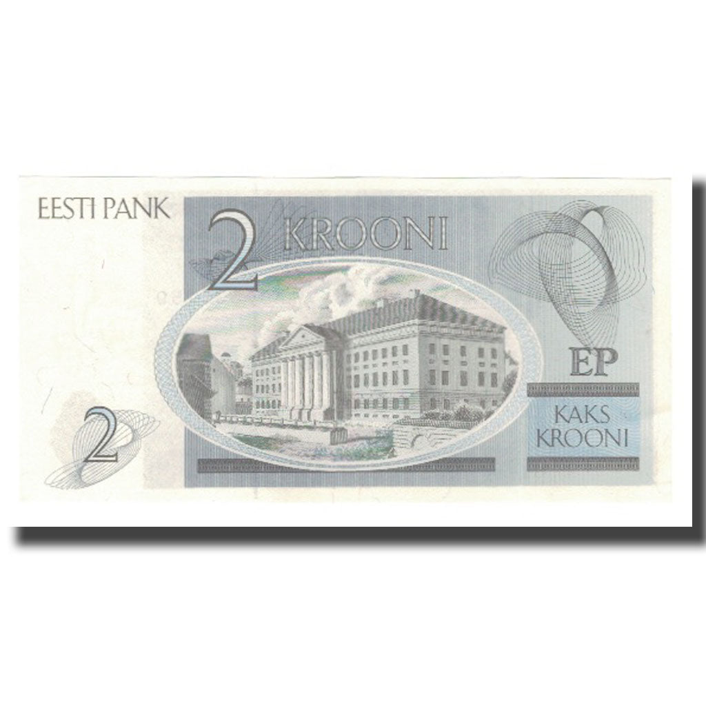 Billete, 2 Krooni, 1992, Estonia, KM:70a, UNC