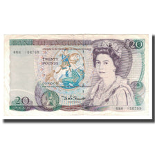 Geldschein, Großbritannien, 20 Pounds, Undated (1970-91), KM:380d, SS