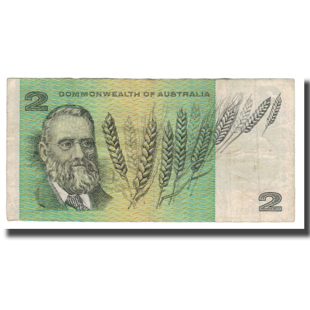 Biljet, Australië, 2 Dollars, Undated (1966-72), Undated (1966), KM:38a, TB+