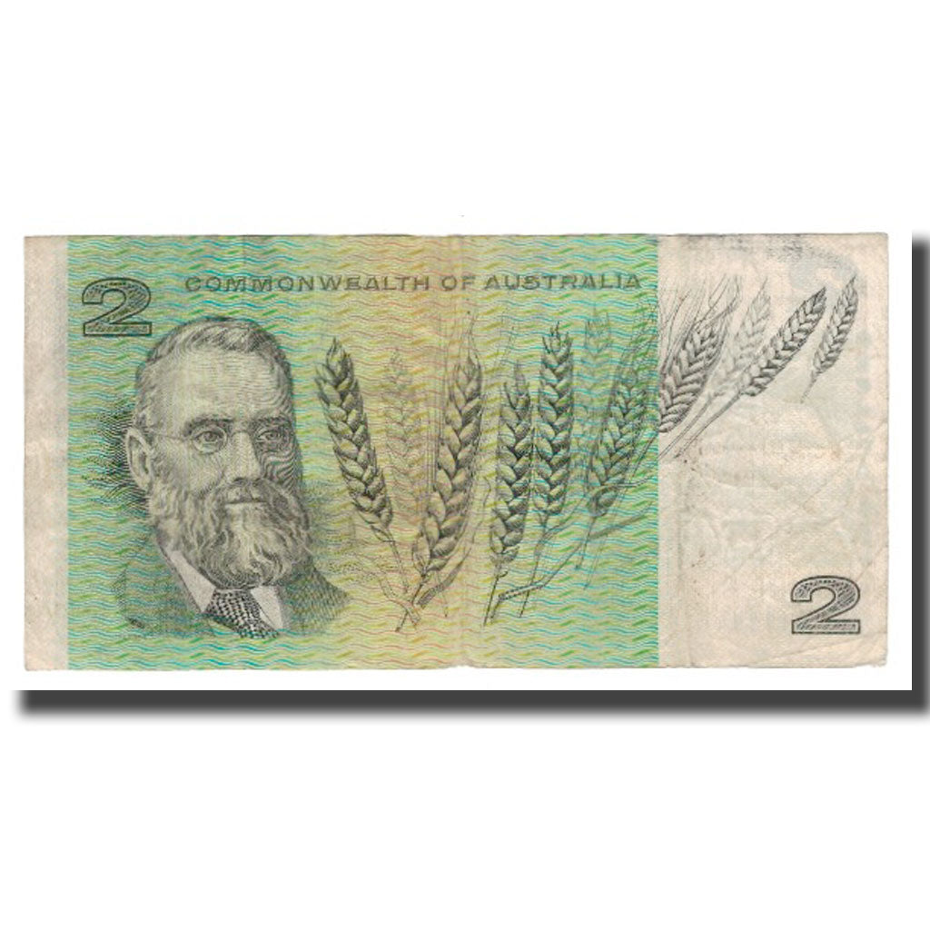 Biljet, Australië, 2 Dollars, Undated (1966-72), undated (1968), KM:38c, TTB