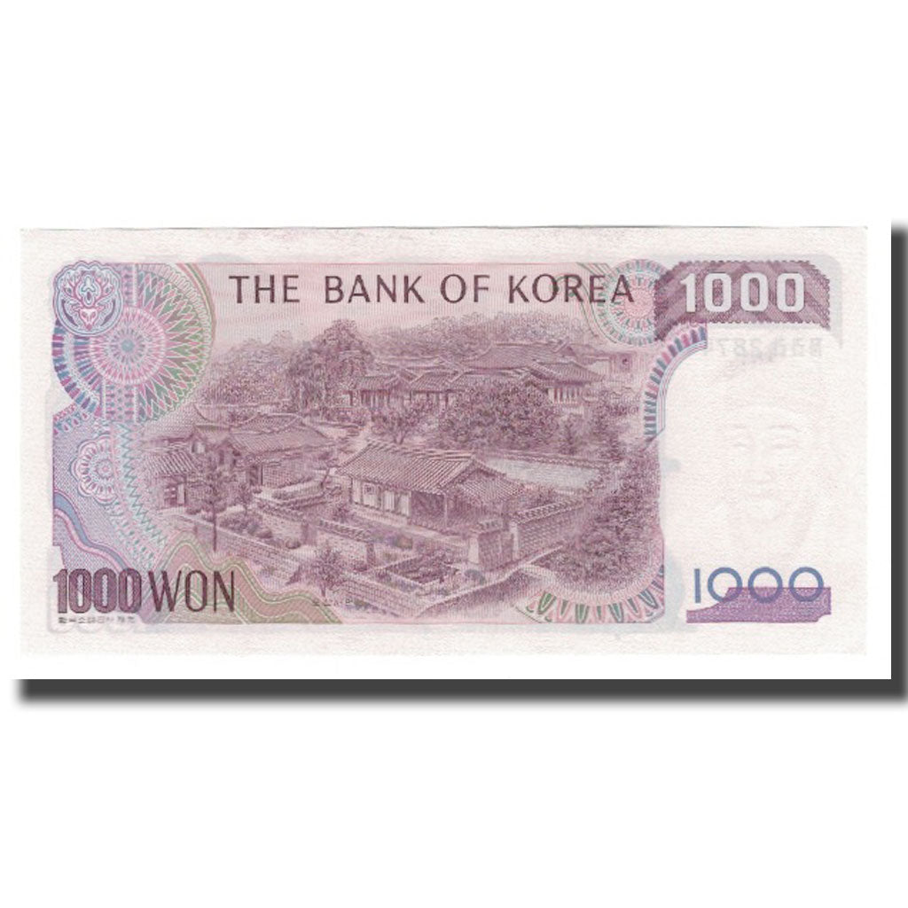 Banknote, South Korea, 1000 Won, Undated (1983), KM:47, UNC(65-70)