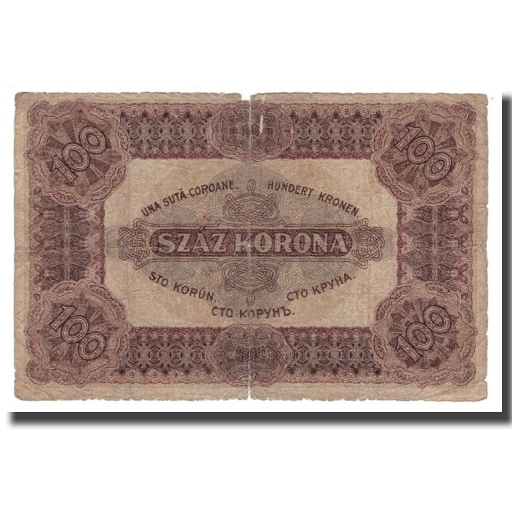 Banknot, Węgry, 100 Korona, 1920, 1920-01-01, KM:63, VG(8-10)