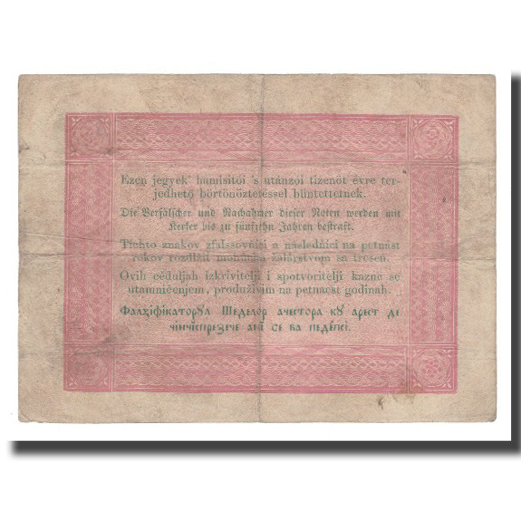 Banconote, Ungheria, 5 Forint, 1848, 1848-09-01, KM:S116a, B+