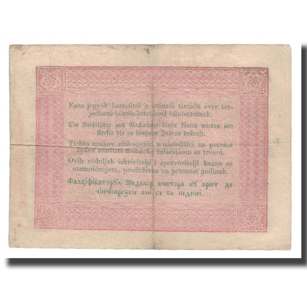 Geldschein, Ungarn, 5 Forint, 1848, 1848-09-01, KM:S116a, S