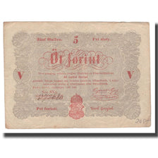 Geldschein, Ungarn, 5 Forint, 1848, 1848-09-01, KM:S116a, S+