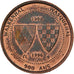 France, Médaille, 1 Euro de Wasquehal, 1996, SUP, Cuivre