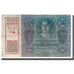 Banconote, Austria, 50 Kronen, 1914, 1914-01-02, KM:15, B+