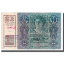 Banconote, Austria, 50 Kronen, 1914, 1914-01-02, KM:15, BB