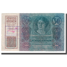 Banconote, Austria, 50 Kronen, 1914, 1914-01-02, KM:15, BB
