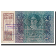Banconote, Austria, 50 Kronen, 1914, 1914-01-02, KM:15, BB