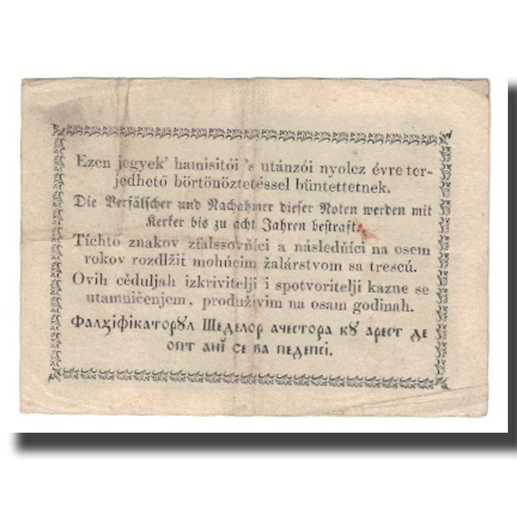 Banconote, Ungheria, 30 Pengö Krajczar, 1849, 1849-01-01, KM:S122, MB