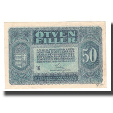 Biljet, Hongarije, 50 Fillér, 1920, 1920-10-02, KM:44, SUP