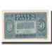 Biljet, Hongarije, 50 Fillér, 1920, 1920-10-02, KM:44, SUP