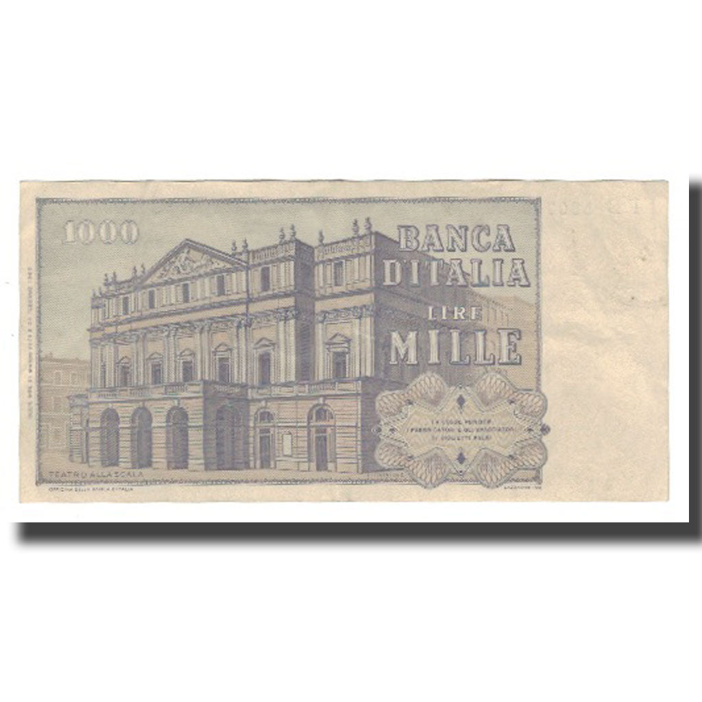 Banknote, Italy, 1000 Lire, 1969-1981, 1969-03-25, KM:101a, EF(40-45)