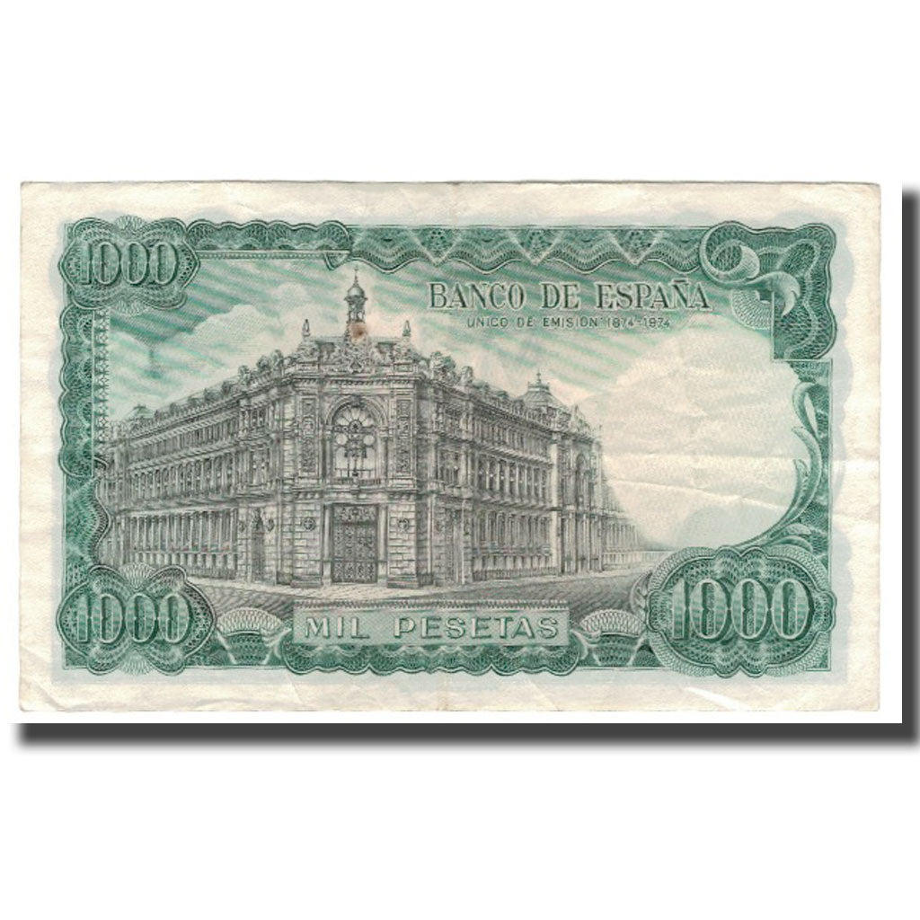 Billete, 1000 Pesetas, 1971 (1974), España, 1971-09-17, KM:154, BC+