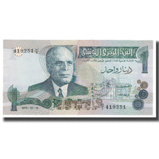 Billet, Tunisie, 1 Dinar, 1973, 1973-10-15, KM:70, NEUF