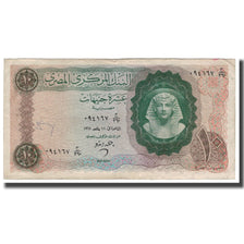 Biljet, Egypte, 10 Pounds, 1961-1965, KM:41, TB