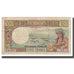 Biljet, Tahiti, 100 Francs, undated (1969), KM:23, B+