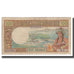 Biljet, Tahiti, 100 Francs, undated (1969), KM:23, B+