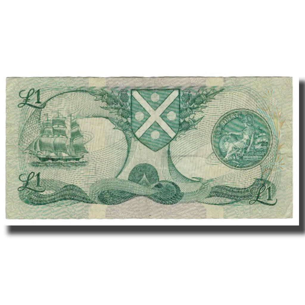 Banconote, Scozia, 1 Pound, 1970-1988, 1984-11-09, KM:111f, BB